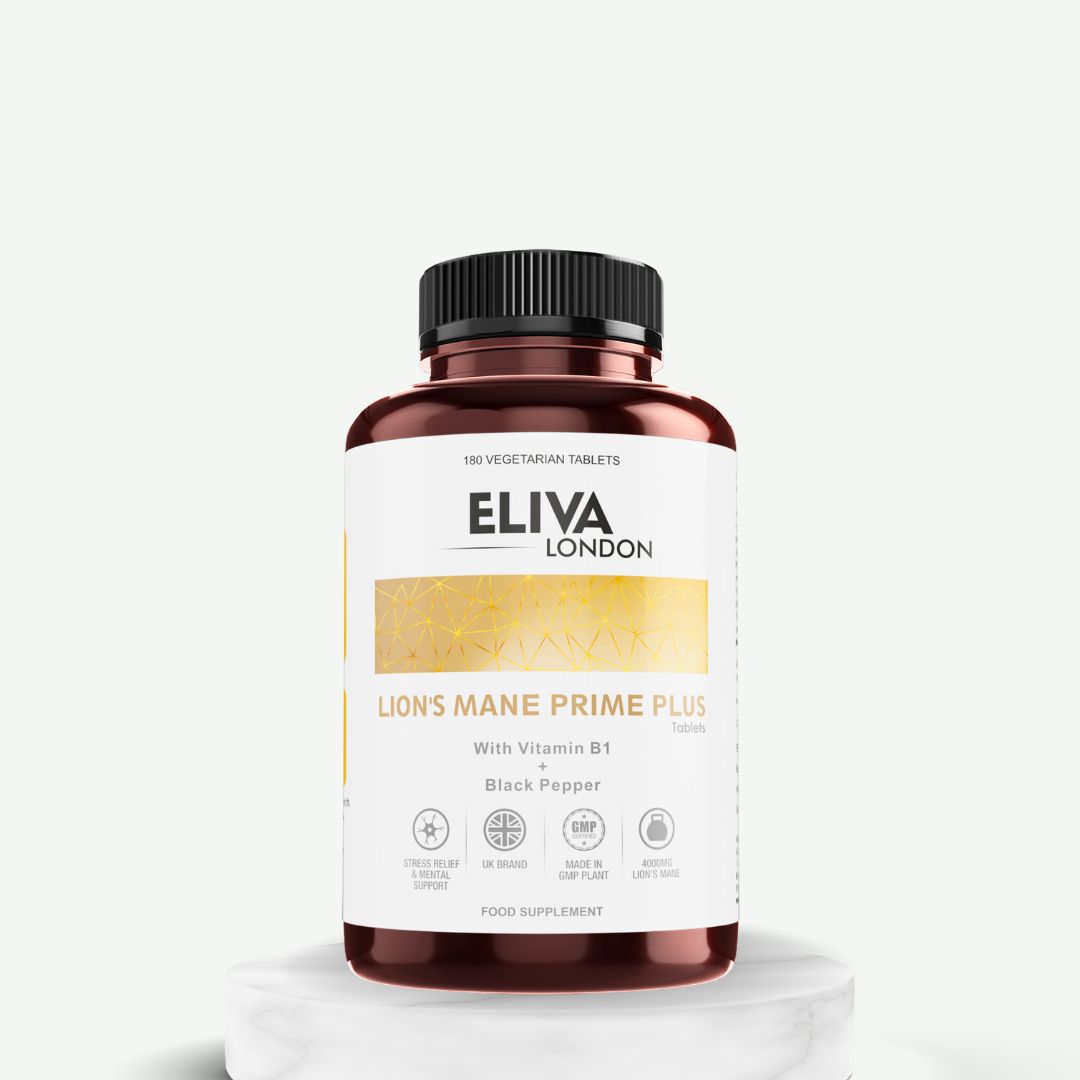 Lionâ€™s Mane Prime Plus | 4000mg with Vitamin B1 & Black Pepper