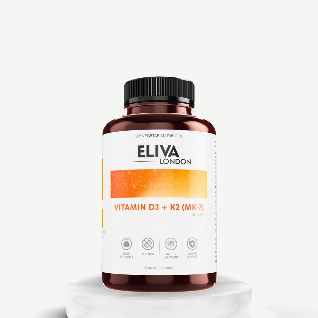 Vitamin D3 4000iu + K2 (MK-7) | Advanced Health Support