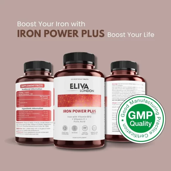 Iron Power Plus – With Vitamin C, B12 & Folic Acid - Image 4