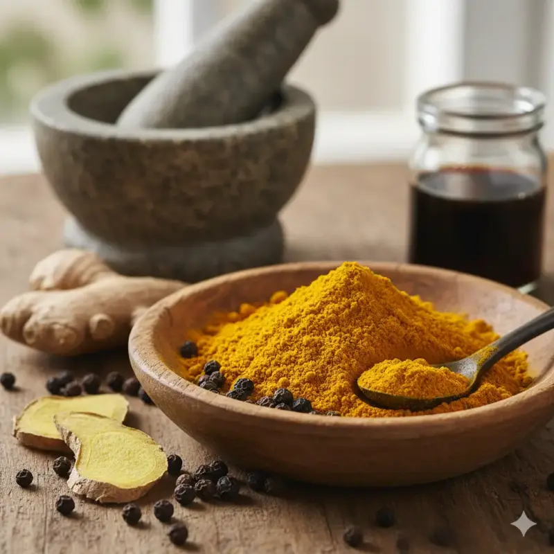 Turmeric with Black Pepper & Ginger