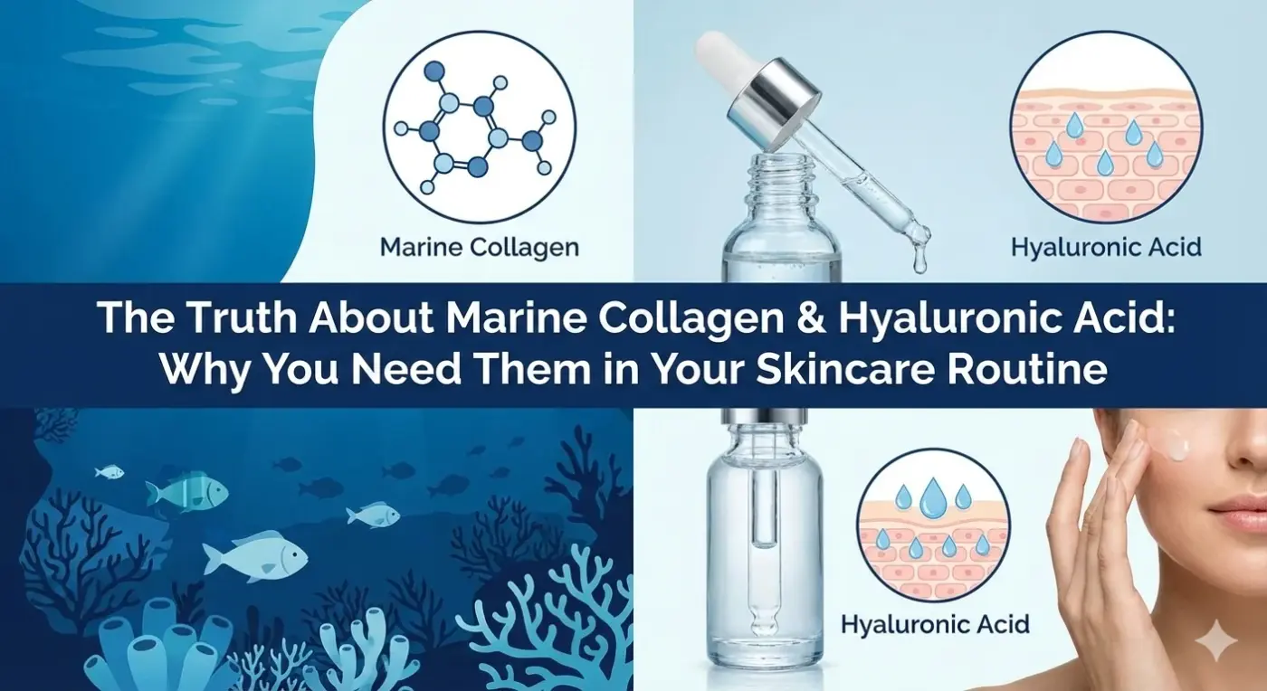 marine collagen and hyaluronic acid